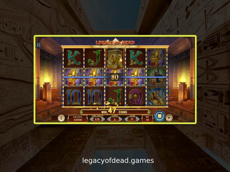 Legacy of Dead slot reviews